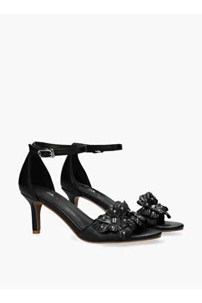 MEXX صندل نسائي بكعب حذاء بكعب رفيع مزين بنقوش زهور بيزلي من تايغا 2