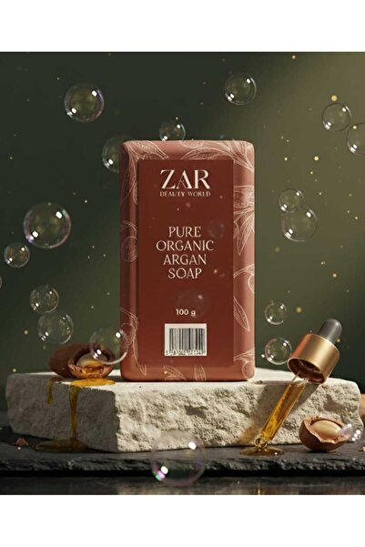 ZAR BEAUTY WORLD Argan Oil Organic Body Was Bar Soap