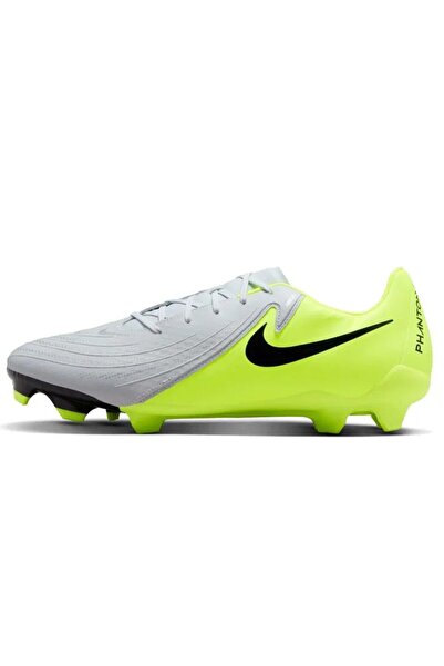 Nike Phantom GX2 Academy FG/MG Mens Football Shoes Çoklu Zemin Kramponu Gri