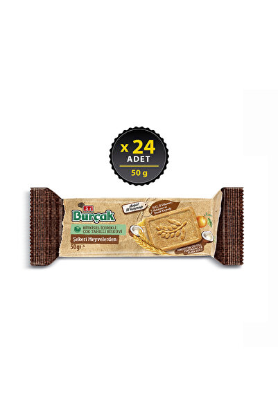 Eti Burçak Şekeri Meyvelerden 50 g x 24 Adet