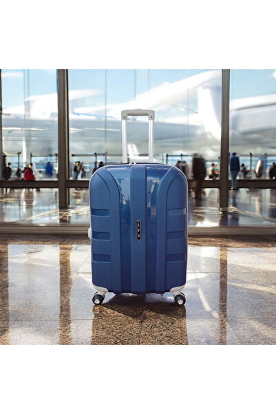 IVS KABİN BOY KIRILMAZ POLİPROPİLEN VALİZ-BAVUL SEYAHAT ÇANTASI