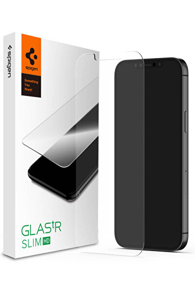 Spigen iPhone 12 Pro / 12 Tempered Glass Glas.tR HD