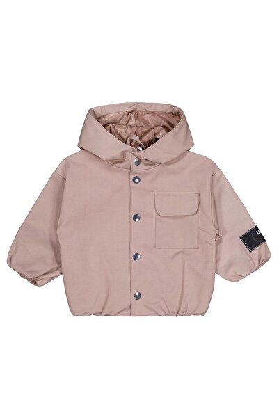 Civil Baby Back Printed Jacket for 6-18 Months - Beige 18-24 Months