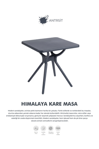Daim Plastik HIMALAYA DEMONTE MASA 70X70 CM KARE
