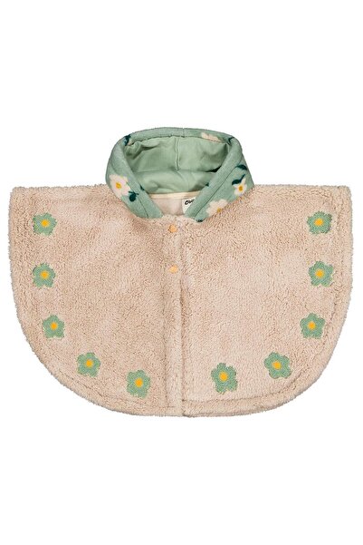 Civil Baby Бродерирана с цветя наметка за 6-18 месеца - зелена 18-24 месеца