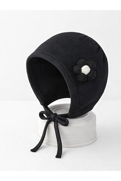 Civil Baby Baby Hat, Beanie and Sets with Daisy Toy - Black Standard