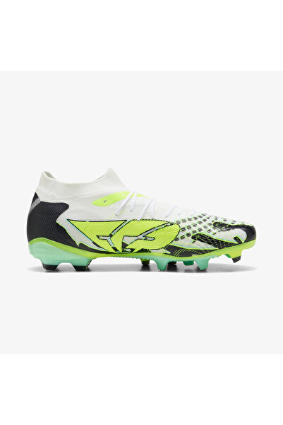 Puma Future 9 Match Ctivity Fg/Ag Erkek Beyaz Çim Saha Kramponu