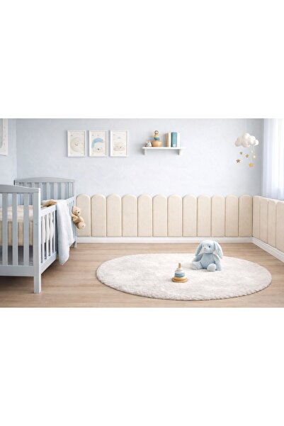 ELSE MOBİLYA Çocuk Bebek Odası Duvar Süsleri, Döşemeli Duvar Paneli, Duvar De...