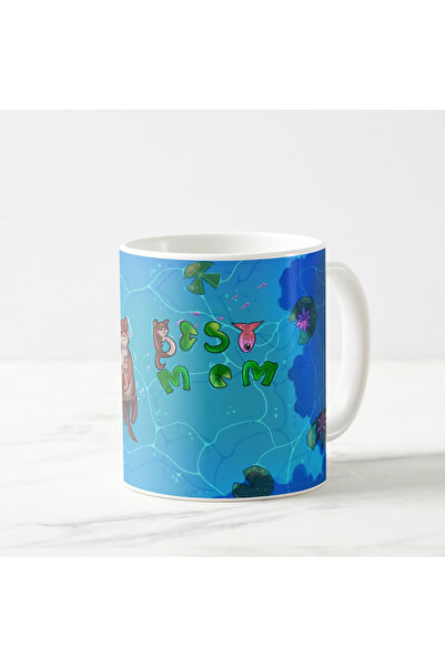 tpkitapevi Mother's Day, Best Mom Day Themed Porcelain Mug