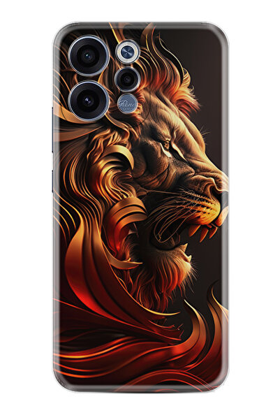 Kılıfland Oppo Reno 15 / 15F 5G Kılıf Boutique Baskılı Resimli Süper Arslan Pcode -072