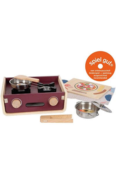 Small Foot Bucătărie de joacă compactă pentru camping, Tasty, Small Foot, 9 p...