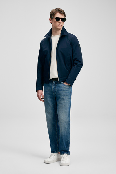 Lufian Drake Men's Coat Navy Blue