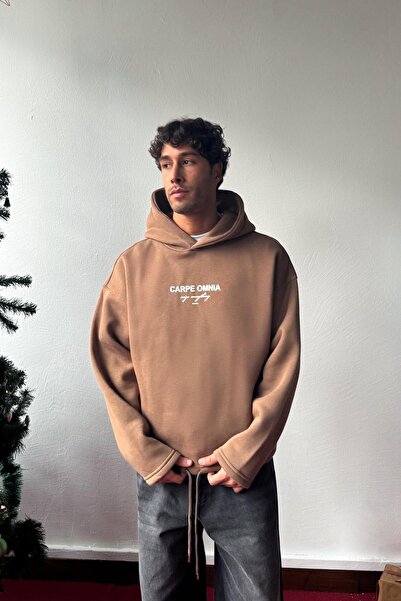 Flaw Wear Ρυθμιζόμενο φούτερ με κουκούλα Carpe με τύπωμα