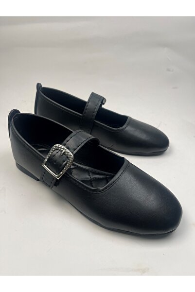 Nstil Daily Women's Flat Shoes with Straps, Rubber Buckle, Sewing Detail, Com...