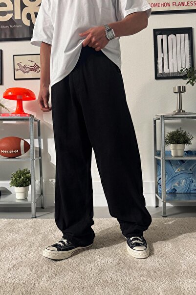 Flaw Wear Elastic Waist Baggy Trousers