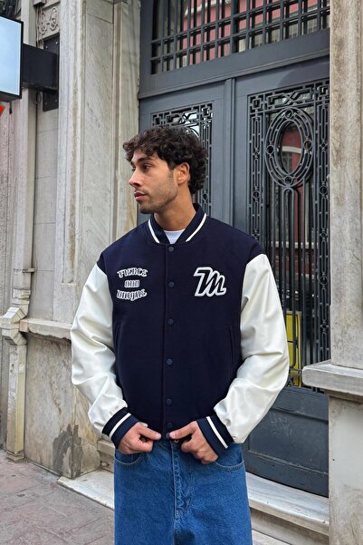 Flaw Wear Fierce Printed College Jacket