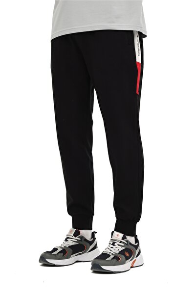 lumberjack ML VANCE 22ITL1304 6FX Pantaloni de trening negri pentru bărbați