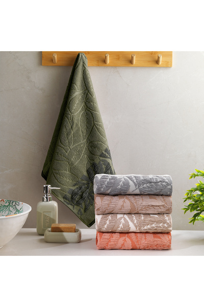 Schafer Home Adore Jakarlı Havlu 50x90 Cm 1 Parça-Yeşil