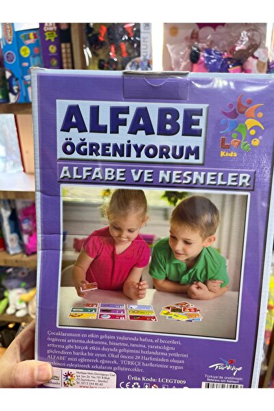 1000 çeşit hediye dünyası I'm learning the alphabet