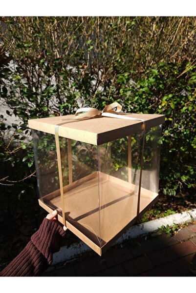 kutula 32 Kraft hediye kutusu 30*30*30