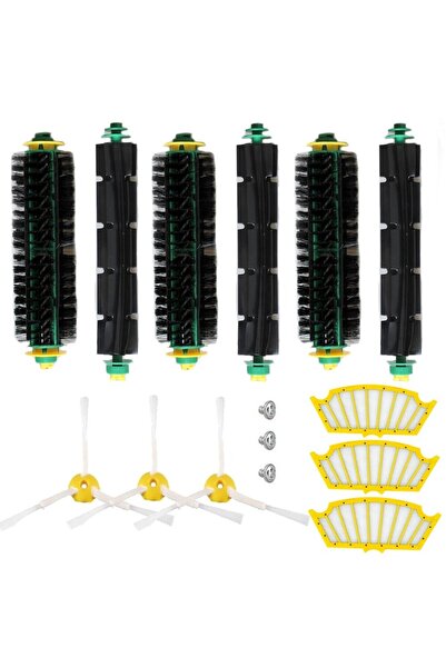NO BRAND يناسب فلاتر وفرش وأجزاء مجموعة iRobot Roomba من سلسلة 500 و510 و530 ...