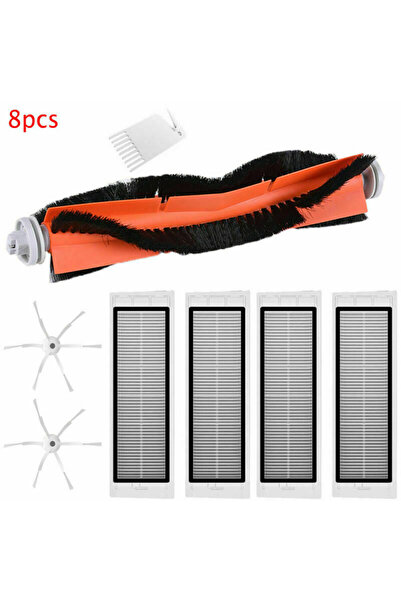 NO BRAND مناسب لفرش مكنسة روبوروك S5 S6 ماكس S50 S51 S55 S6 بيور