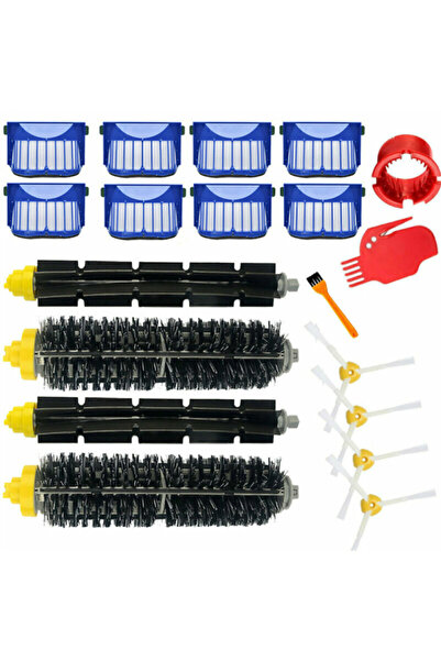 NO BRAND مناسب لمجموعة حقيبة الغبار والفلاتر، مناسب لفرش وممسحة مكنسة روبوت س...