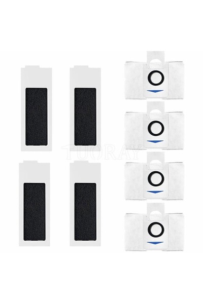 NO BRAND مناسب لمرشحات وفرشاة وممسحة المكانس الكهربائية Ecovacs T20 PRO/T20 M...