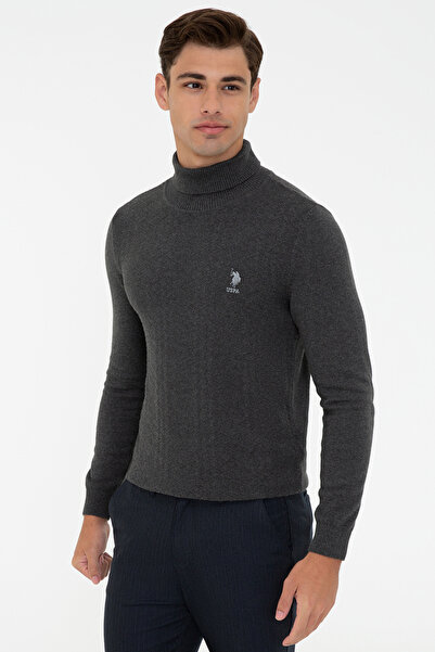 U.S. Polo Assn. Men's Anthracite Sweater 50222945-Vr006