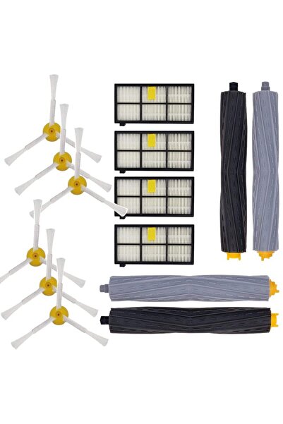 NO BRAND طقم استبدال مناسب لروبوتات التنظيف Roombas من سلسلة iRobot 800 و900