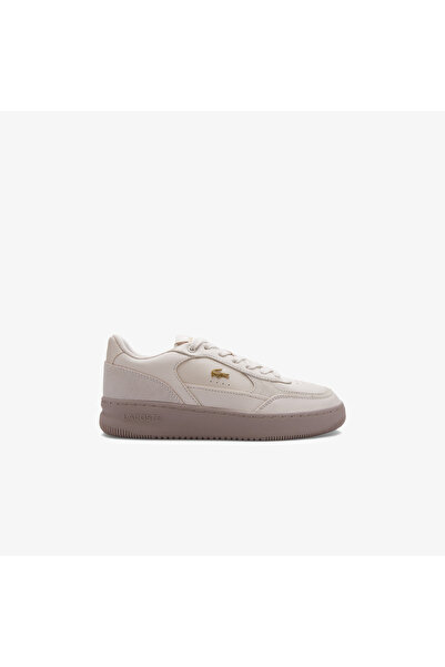 Lacoste L001 Ace Kadın Krem Sneaker