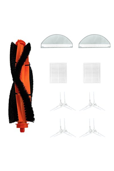 NO BRAND مناسب لمجموعة فرشاة رئيسية وفلتر وممسحة وفلتر مكنسة روبوتية من شاومي...