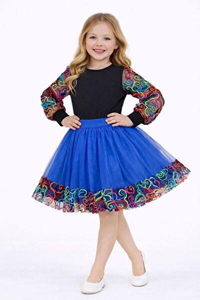 Nacar 23 Nisan 29 Ekim Gösteri Kıyafeti Kız Çocuk Modeli Etek Takımı