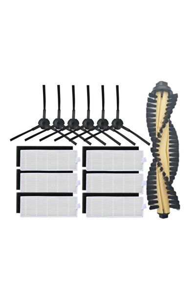 NO BRAND مناسب لمجموعة الملحقات، مناسب لـ Ilife A4 A4S A40، فلتر HEPA، فرشاة ...