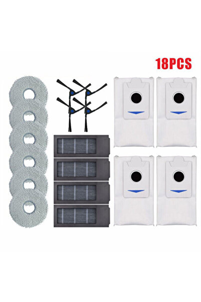 NO BRAND مناسب لقطع غيار مكنسة إيكوفاكس X2/X2Pro الكهربائية، بما في ذلك الفرش...