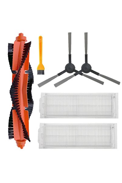 NO BRAND مناسب لمجموعة فرشاة وفلتر مكنسة روبوتية Mijia Mi Robot Mop Pro STYTJ...