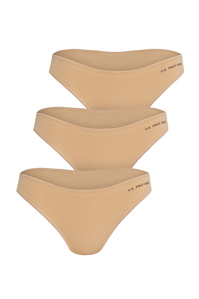 U.S. Polo Assn. Women's Beige Underwear Bottom 50238686-Vr131