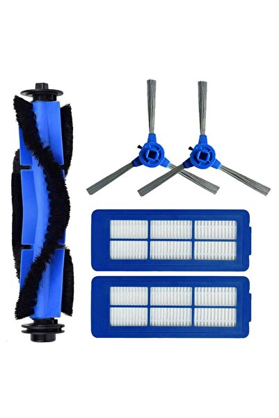 NO BRAND مناسب لمجموعة فلاتر الفرشاة البديلة، مناسب لـ Eufy RoboVac 11S Max 1...