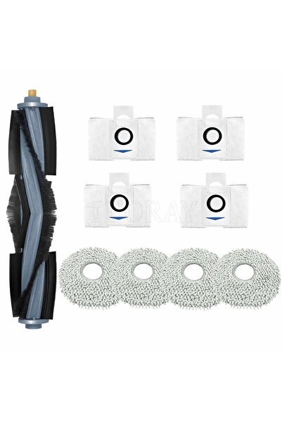 NO BRAND مناسب لمرشحات وفرشاة وممسحة المكانس الكهربائية Ecovacs T20 PRO/T20 M...