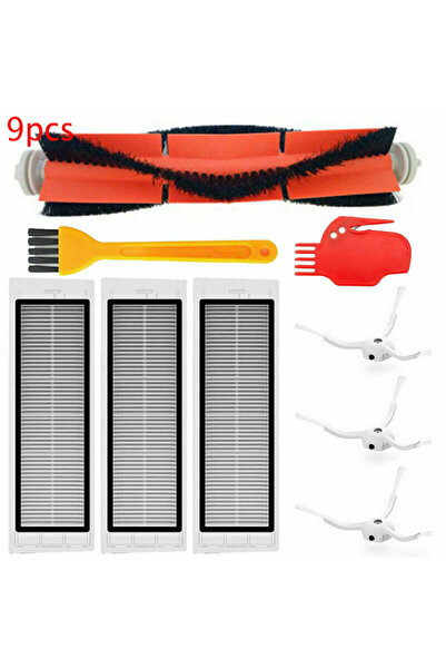 NO BRAND مناسب لفرش مكنسة روبوروك S5 S6 ماكس S50 S51 S55 S6 بيور