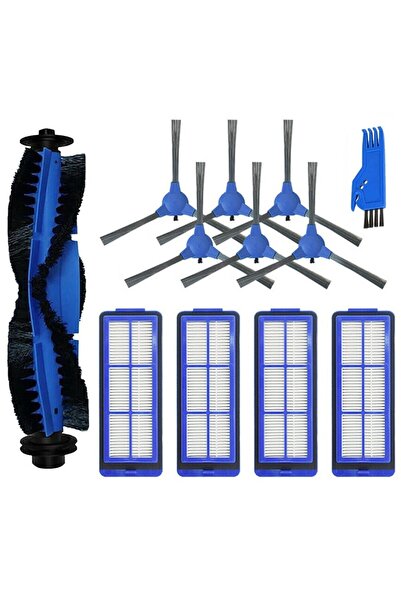 NO BRAND مناسب لمجموعة فلاتر الفرشاة البديلة، مناسب لـ Eufy RoboVac 11S Max 1...