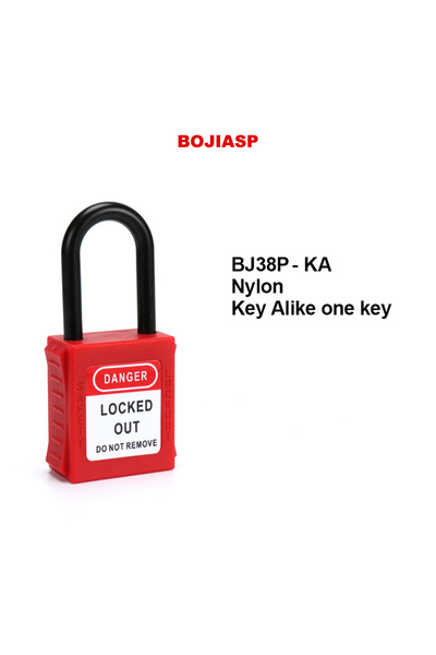 Choice8 BJ38P-KA All Kinds Of Industrial Safety Padlk Engineering Plastic ABS...