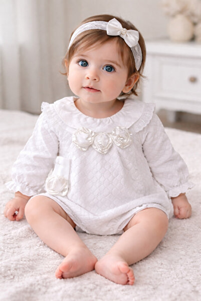 cayzen Mi̇ra Girls' Elegance Romper (Bandana) with Accessories 351