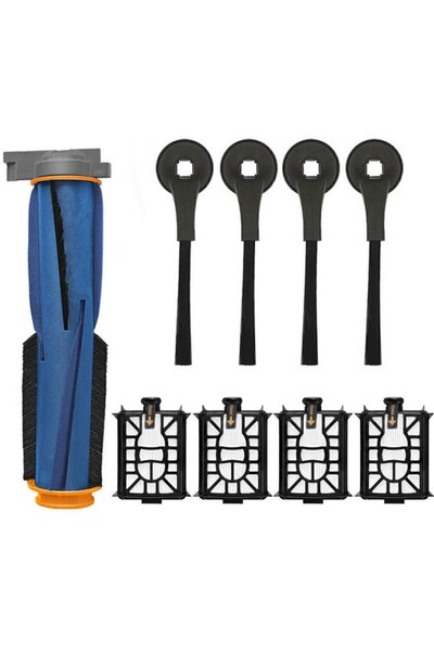 NO BRAND مناسب لمجموعة الفرشاة الرئيسية للمكنسة الكهربائية الروبوتية Shark AI...