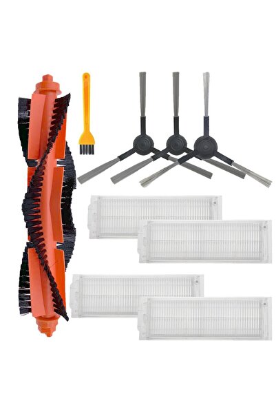 NO BRAND مناسب لمجموعة فرشاة وفلتر مكنسة روبوتية Mijia Mi Robot Mop Pro STYTJ...