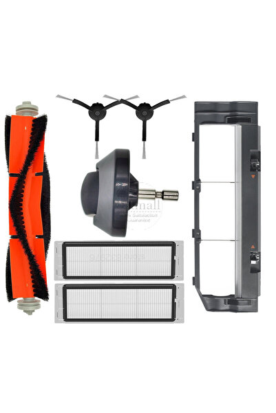 NO BRAND مناسب لمجموعة ملحقات فرشاة وفلتر مكنسة روبوت شاومي روبوروك S50 S5