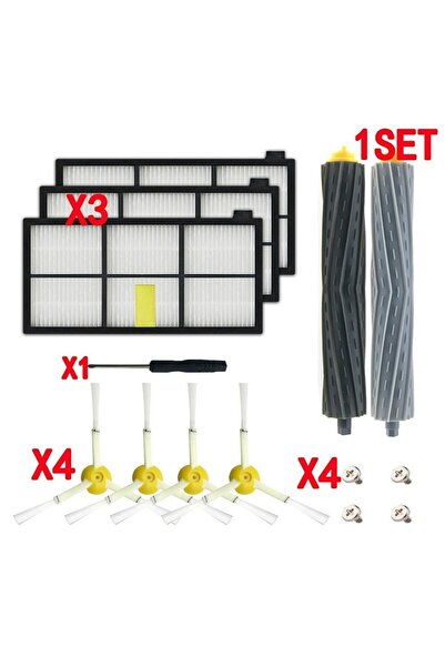 NO BRAND طقم قطع غيار بديلة لسلسلة روبوت التنظيف iRobot Roomba 800 860 865 86...