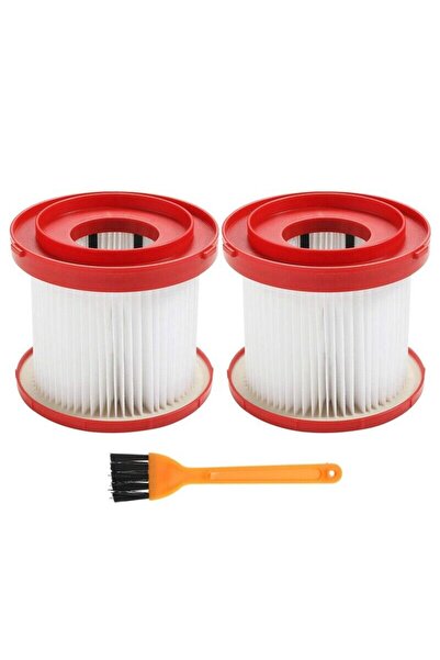 NO BRAND Fits 2-pack HEPA wet-dry vacuum cleaner filters compatible with Milw...