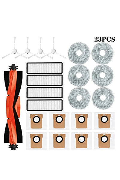 NO BRAND مناسب لقطع غيار مكنسة شاومي الروبوتية X20+ / X20 Plus: فرشاة جانبية ...