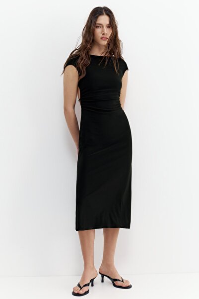 Pull & Bear Midi elbise, tek parça kol